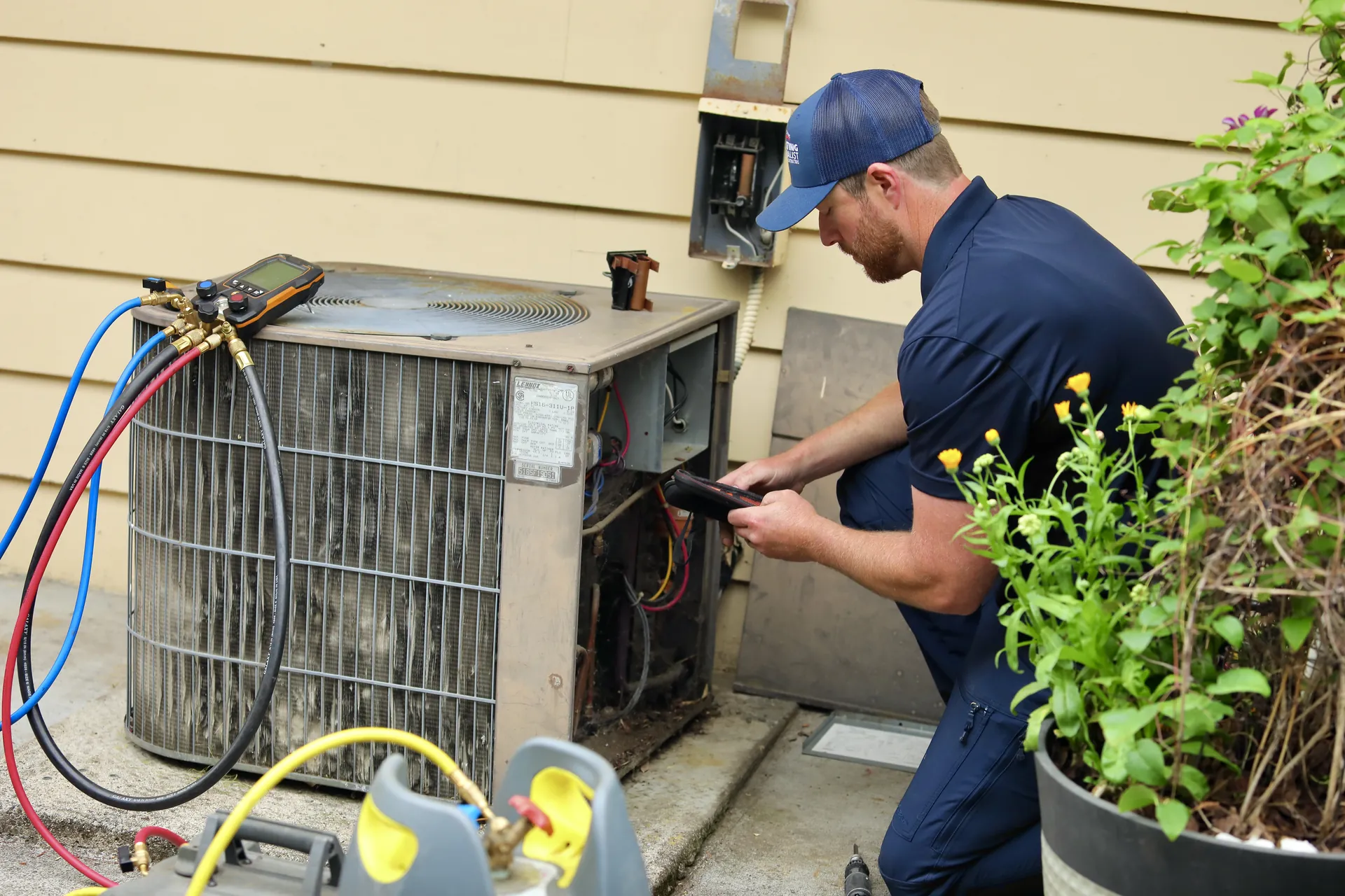 Before: Cooling Systems We Install